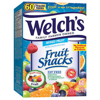 ---Welch’s Fruit Snacks