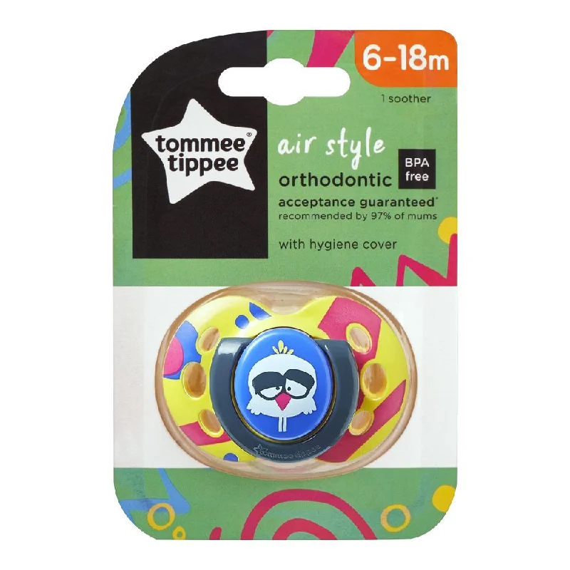 - Foldable and portable cat bagTOMMEE TIPPEE SOOTHER AIR STYLE 433377 BASIC 6-18M