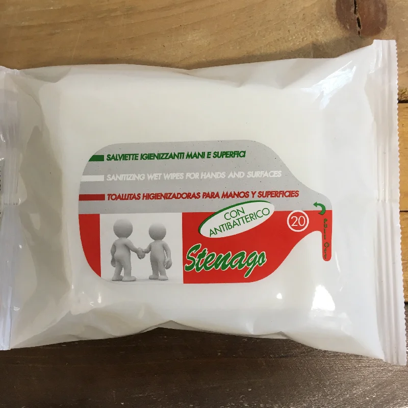 - Custom pet birthday cake40x Stenago Antibacterial Hand & Surface Wipes (2 Packs of 20)