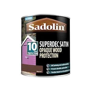 - Pet fence foldable indoorSadolin Superdec Opaque Wood Protection 1 Litre - Walnut