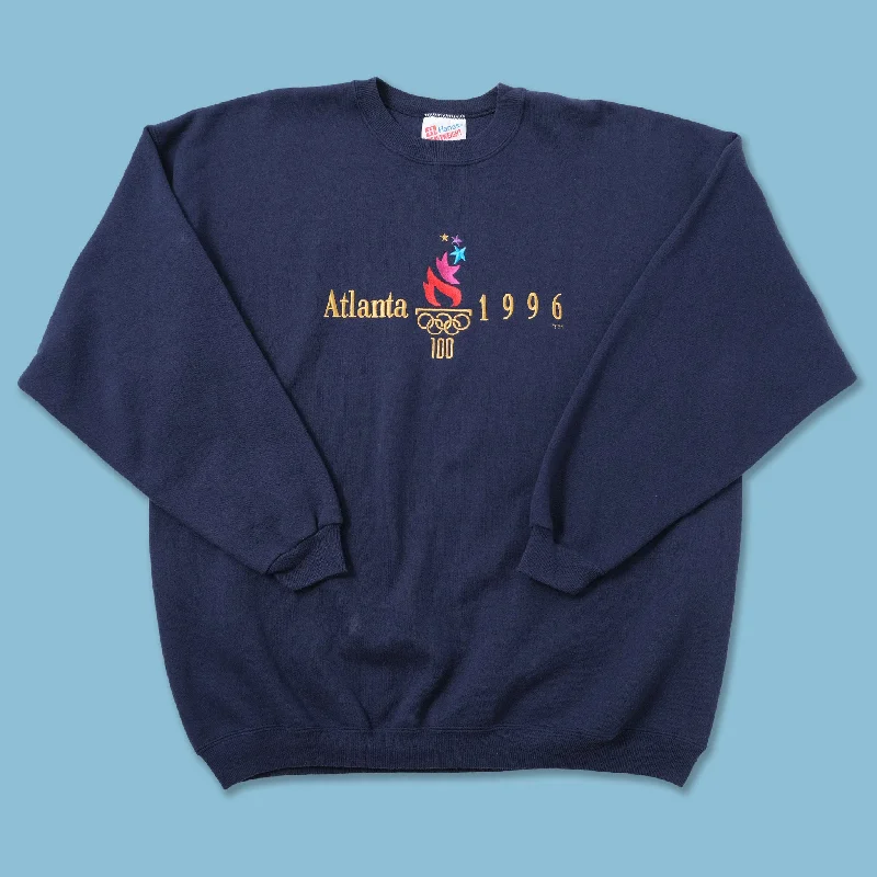 - Parrot climbing and standing wooden frameVintage Deadstock Atlanta 1996 Olympic Games Sweater XXL - Parrot climbing and standing wooden frameVintage Deadstock Atlanta 1996 Olympic Games Sweater XXL
