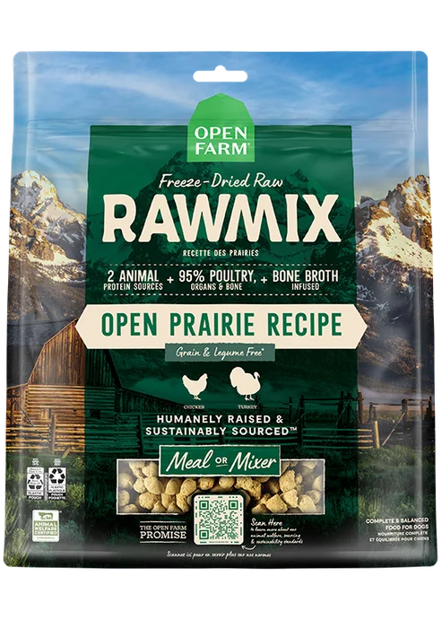 - Organic cotton dog bibsOpen Farm RawMix Open Prairie Freeze Dried Raw Recipe for Dogs