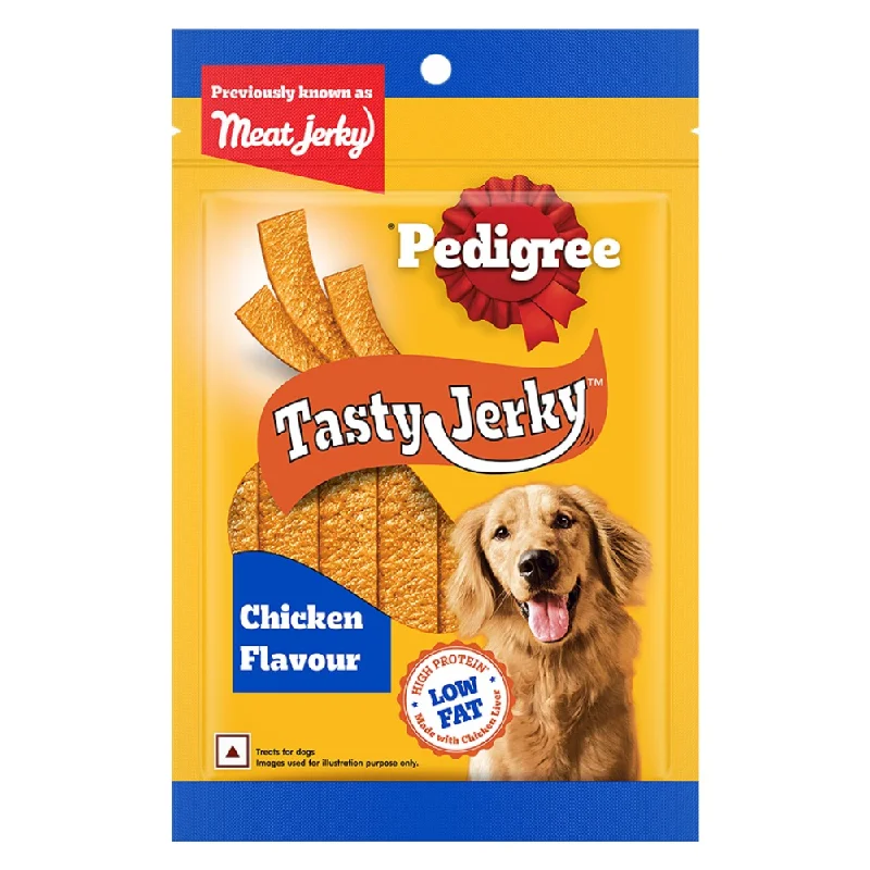 - Rabbit grass rack to prevent waste food boxPedigree Chicken & Liver Flavour Tasty Jerky Dog Treat