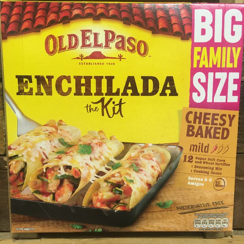  -Anti-scratch sofa protective coverOld El Paso Enchilada Family Kit 995g
