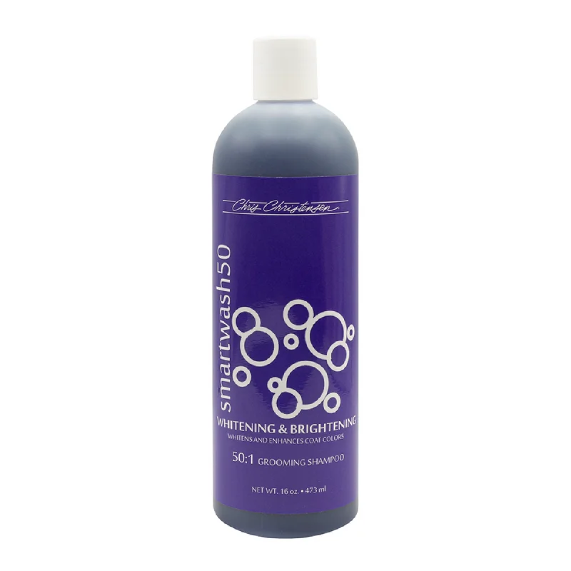 ---Chris Christensen SmartWash50 Whitening & Brightening Shampoo for Dogs and Cats
