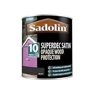 - Pet monitor with cameraSadolin Superdec Opaque Wood Protection 1 Litre - Black Satin - Pet monitor with cameraSadolin Superdec Opaque Wood Protection 1 Litre - Black Satin