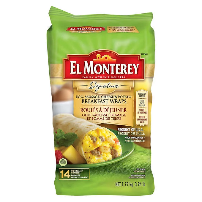 - ​​Pet toys under    yuanEl Monterey Breakfast Wraps