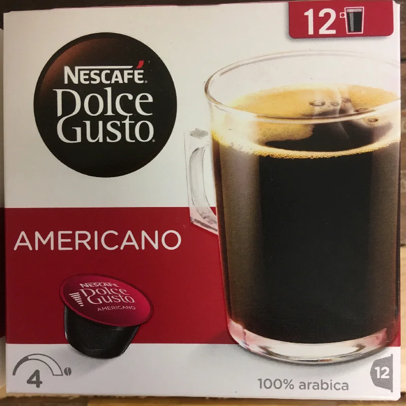 - Dog anti-slip mat24x Dolce Gusto Americano Pods (slightly squashed)(2 Packs of 12 pods)