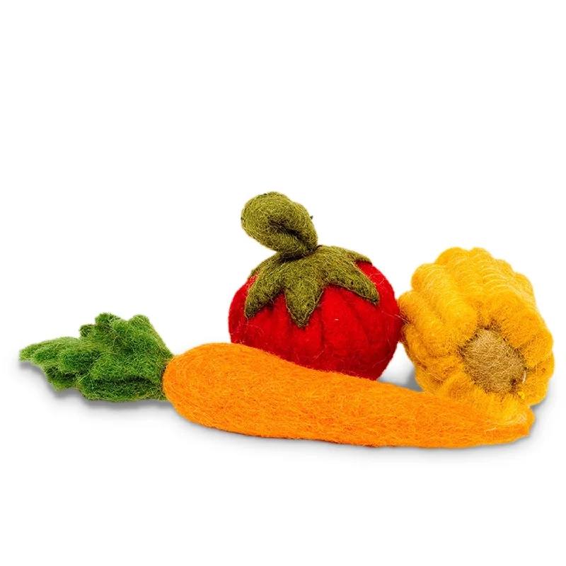 - Elderly dog ​​joint care mattressDDKC Veggies Wool Cat Toy 3 Pack