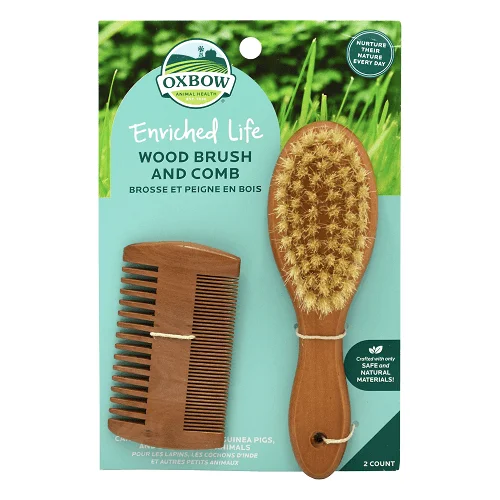  -Explosion-proof leash FOR LARGE dogsEnriched Life - Wood Brush & Comb