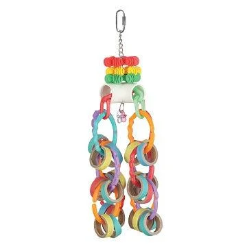  -Anti-scratch sofa protective coverSMART.PLAY - Enrichment Parrot Toy - Bagel Cascade