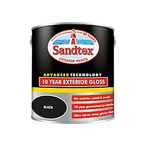 - Winter warm clothes for short-haired dogsSandtex 10 Year Exterior Gloss 2.5 Litre Black