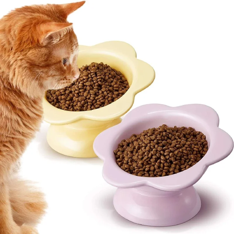 - Smart cat litter box with automatic cleaningKUTKUT 2Pcs Ceramic Raised Cat Food Bowl, Tilted Flower Shaped Food or Water Bowl for Cats and Small Dogs, Anti Vomiting Pet Feeder Dish Whisker Fatigue Cat Bowl (Capacity: 200ML) - Smart cat litter box with automatic cleaningKUTKUT 2Pcs Ceramic Raised Cat Food Bowl, Tilted Flower Shaped Food or Water Bowl for Cats and Small Dogs, Anti Vomiting Pet Feeder Dish Whisker Fatigue Cat Bowl (Capacity: 200ML)