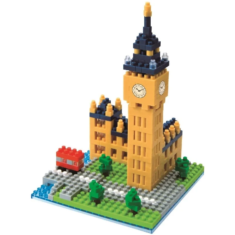 - Organic cotton dog bibsKawada Nanoblock Landmark Big Ben