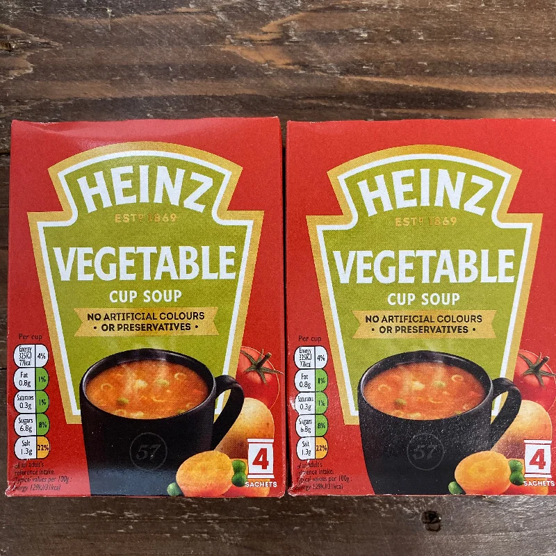 - Organic cotton dog bibs8x Heinz Vegetable Cup Soups (2 Packs of 4 Sachets)