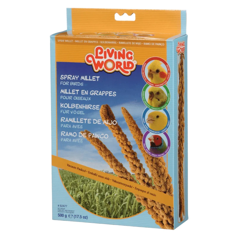 - Pet stroller can be taken on the planeSpray Millet for Birds