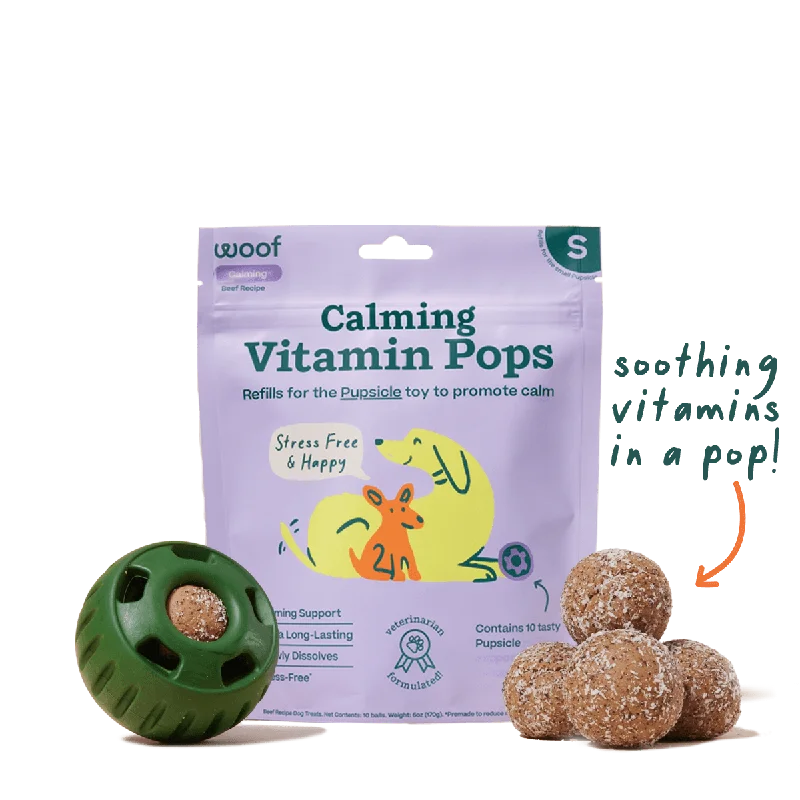 - Pregnant cat delivery room warming boxWoof Calming Vitamin Pops