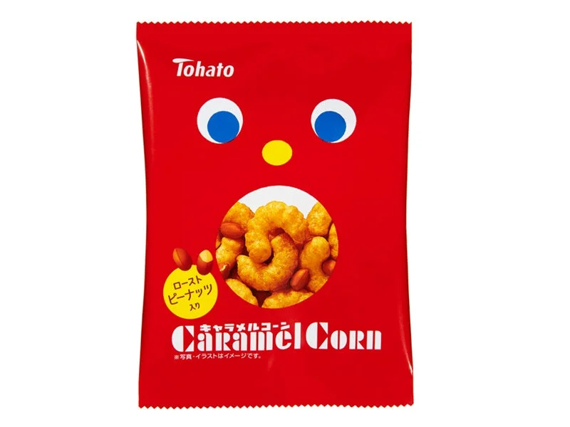 ---100yen for 2pcs Tohato Caramel Corn 20g