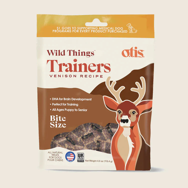 - Pet stroller can be taken on the planeOtis Wild Things Trainers Venison Recipe Dog Treats - Pet stroller can be taken on the planeOtis Wild Things Trainers Venison Recipe Dog Treats