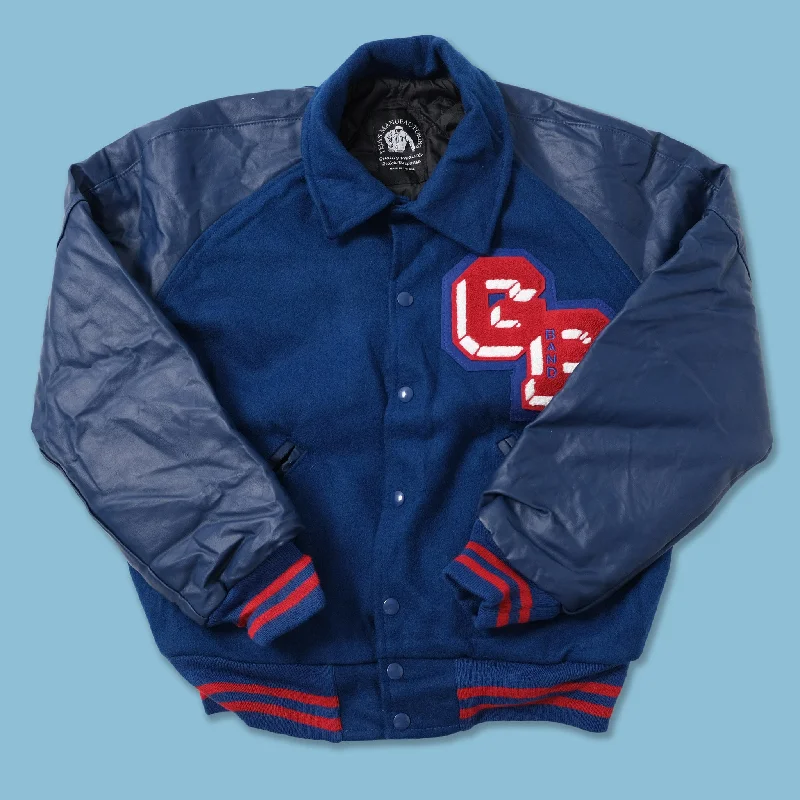 - Natural latex pet mattressVintage College Wool Leather Jacket Small