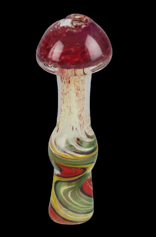 - ​​Christmas pet Christmas clothingRasta Shroom Chillum Pipe