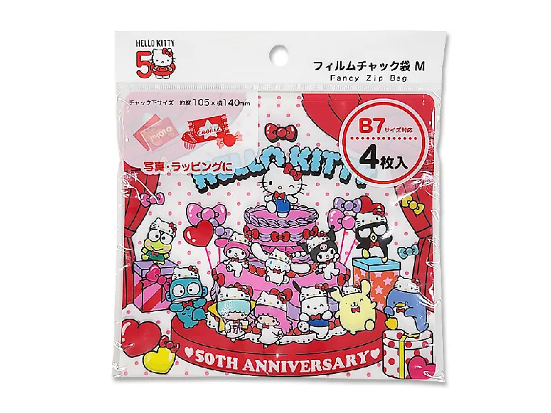 - Dog anti-slip matFilm Zipper Bags M Sanrio Characters 50th Anniversary