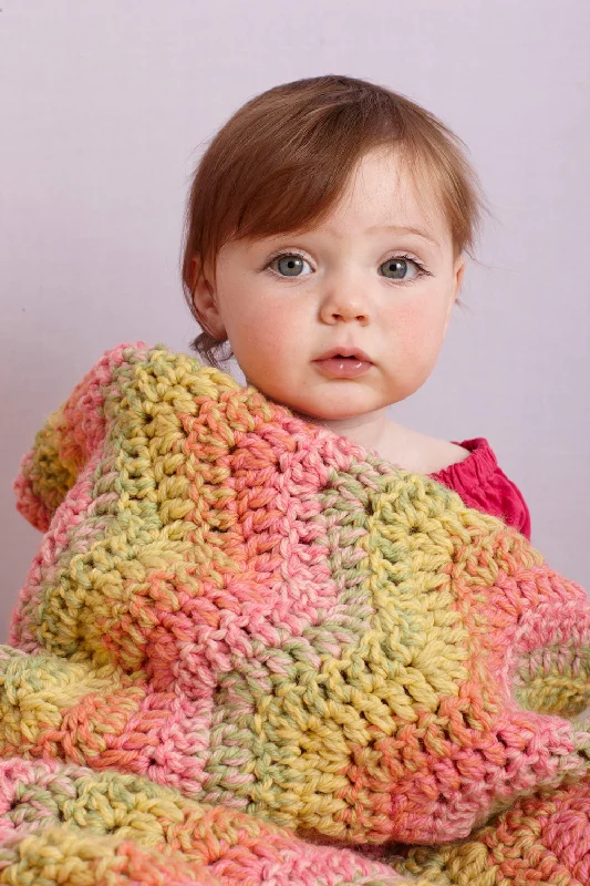 - Automatic induction pet water dispenserMulticolor Ripple Baby Throw Pattern (Crochet)