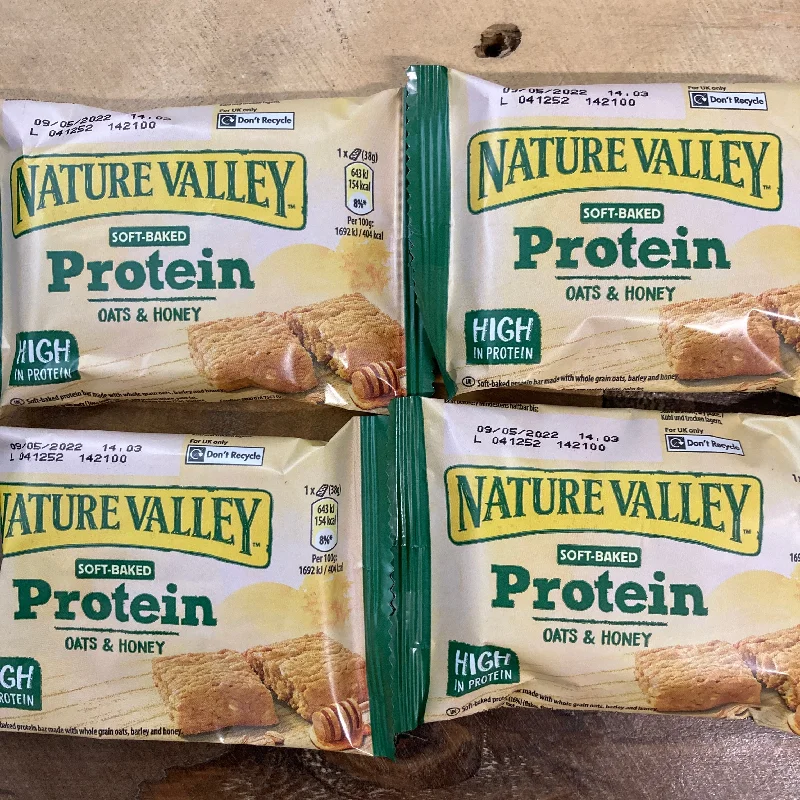 - Foldable and portable cat bag12x Nature Valley Protein Soft Bakes Oats & Honey Cereal Bars (12x38g) - Foldable and portable cat bag12x Nature Valley Protein Soft Bakes Oats & Honey Cereal Bars (12x38g)