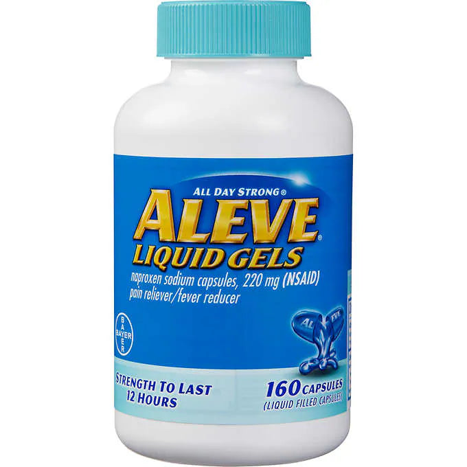 - Teething and chewing toys for puppiesBayer Aleve Liquid Gels