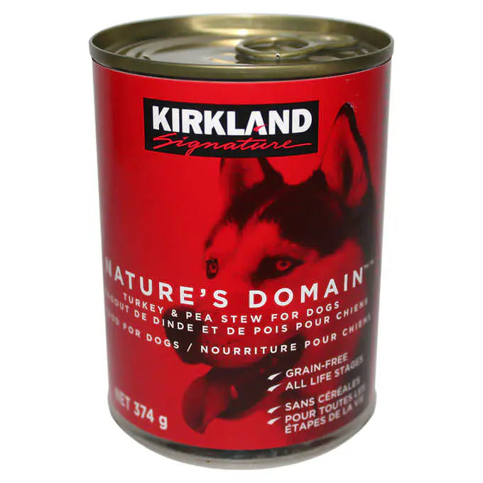 - Winter warm clothes for short-haired dogsKirkland Signature Nature’s Domain Turkey and Pea Stew Canned Dog Food
