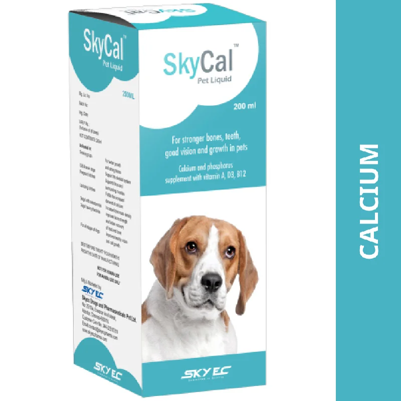 - Summer pet ice matSkyec Sky Cal Calcium Supplement Syrup for Dogs and Cats
