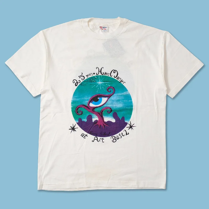 - Remote interactive pet feederVintage Hans Mayer Art T-Shirt Large