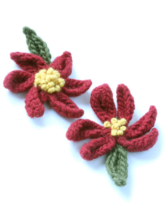 - Cat nail clippers with LED lightsPoinsettia (Crochet)