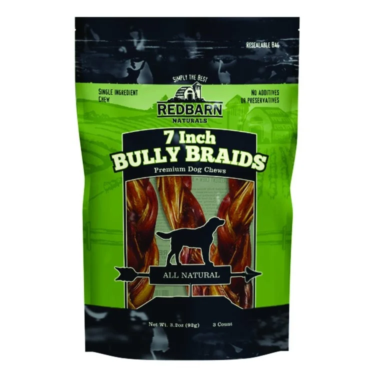 - Weight loss dog foodREDBARN 7" Braided Bully 3pk *Clearance*