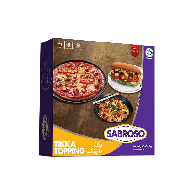 - Chinchilla cooling ice nest ceramic plateSABROSO TIKKA TOPPING 500 GM