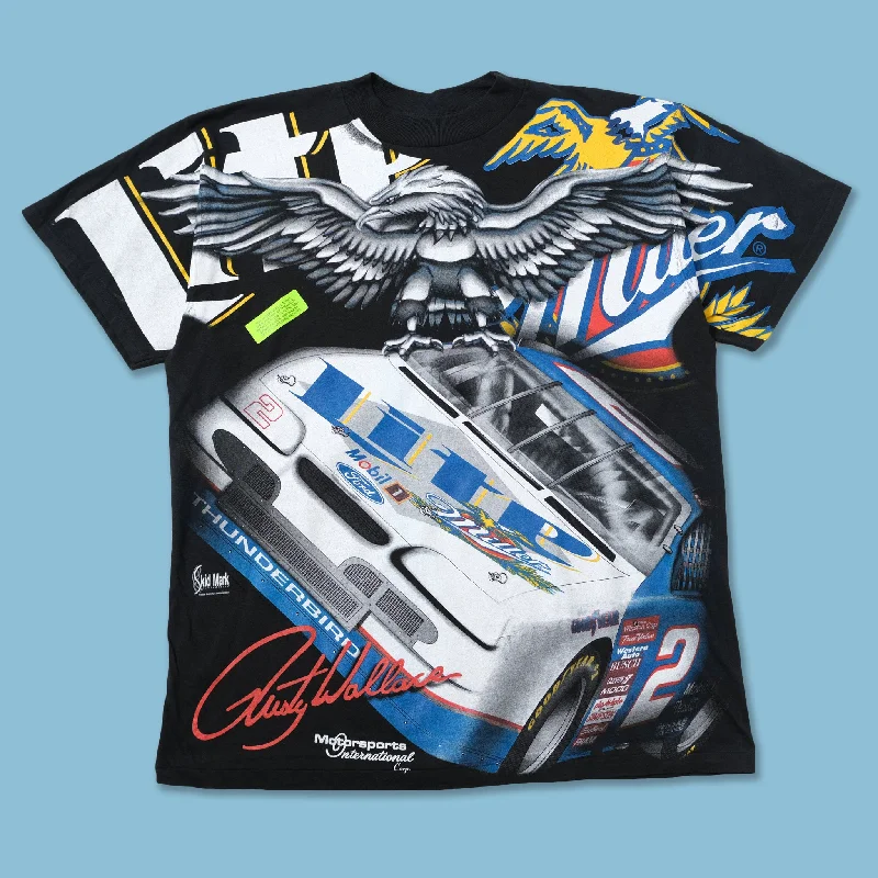 ---Vintage 1996 Rusty Wallace Racing T-Shirt Large
