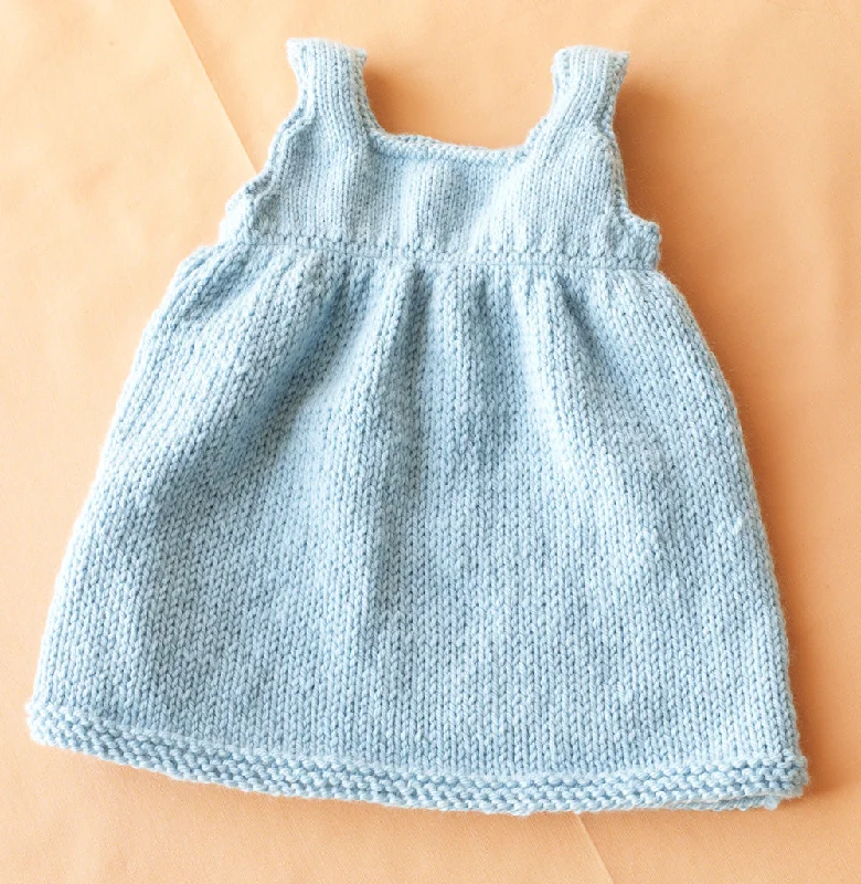 ---Baby Sweater Dress Pattern (Knit)