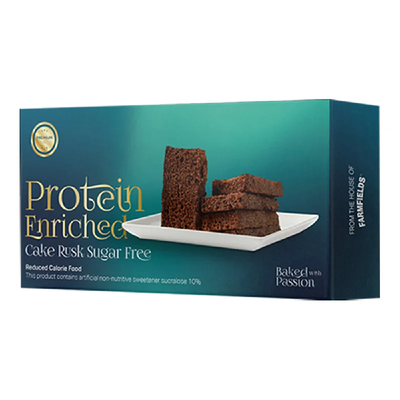 ---FF PROTEIN ENRICHED CAKE RUSK SUGAR FREE