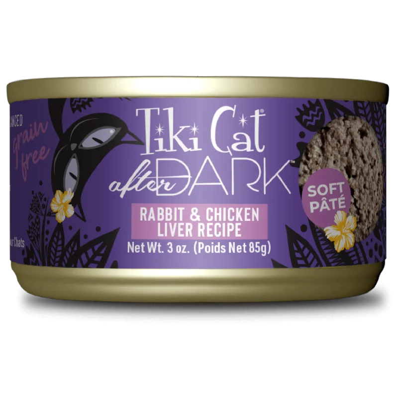 ---Tiki Cat® After Dark™ Pâté Rabbit & Chicken Liver Recipe Wet Cat Food