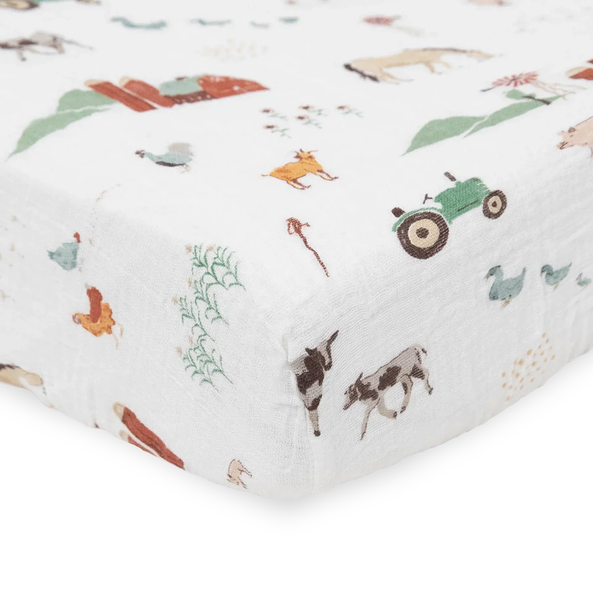 - Pet electric nail grinder silent modelLittle Unicorn Fitted Cot Sheet | Farmyard