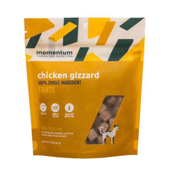 - Deodorizing cat litter tofu litterMomentum Carnivore Nutrition Freeze-Dried Chicken Gizzard Treats for Cats - Deodorizing cat litter tofu litterMomentum Carnivore Nutrition Freeze-Dried Chicken Gizzard Treats for Cats