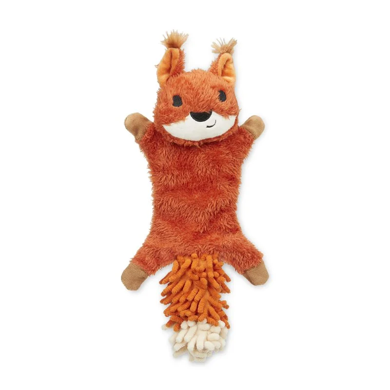 - Plush pet toy selectionSaffia Squirrel Crinkle Toy
