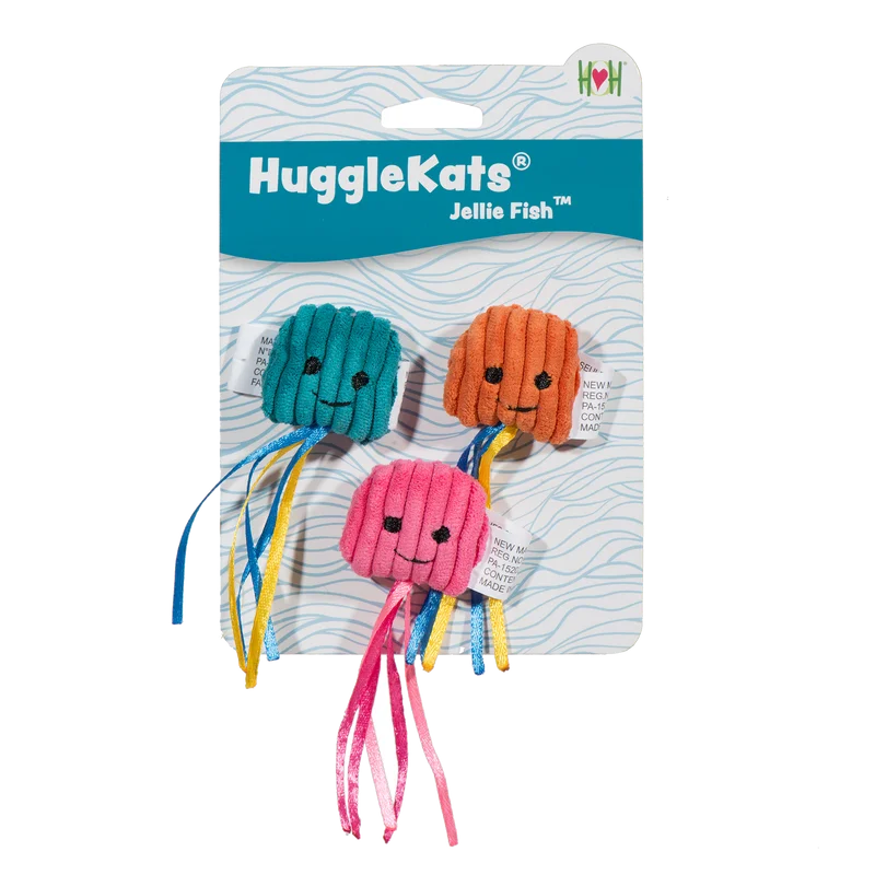  -Anti-scratch scratching board AND cat bed in oneHuggleKat Jellie Fish 3pk