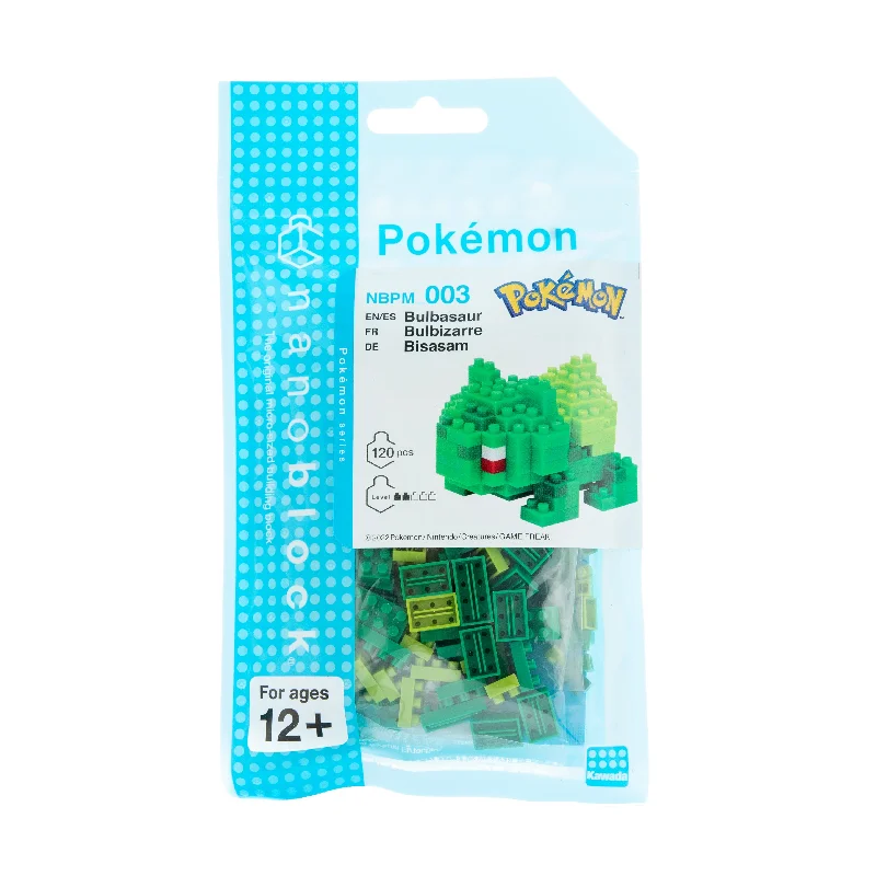 - Cat anti-jump window safety netKawada Pokemon Nanoblock Bulbasaur