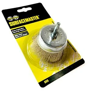 - Parrot climbing and standing wooden frame3" Brass Wire Cup Brush 806