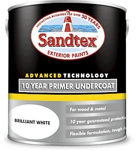 - Air box TSA certified check-inSandtex 10 Year Primer Undercoat 2.5Lt White