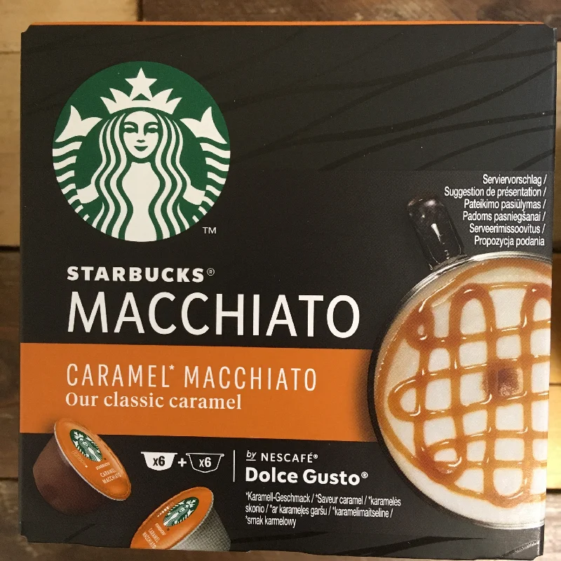 - Hamster silent running wheel to prevent chewing24x Nescafe Dolce Gusto Starbucks Caramel Macchiato Capsules (2 Packs of 12) - Hamster silent running wheel to prevent chewing24x Nescafe Dolce Gusto Starbucks Caramel Macchiato Capsules (2 Packs of 12)