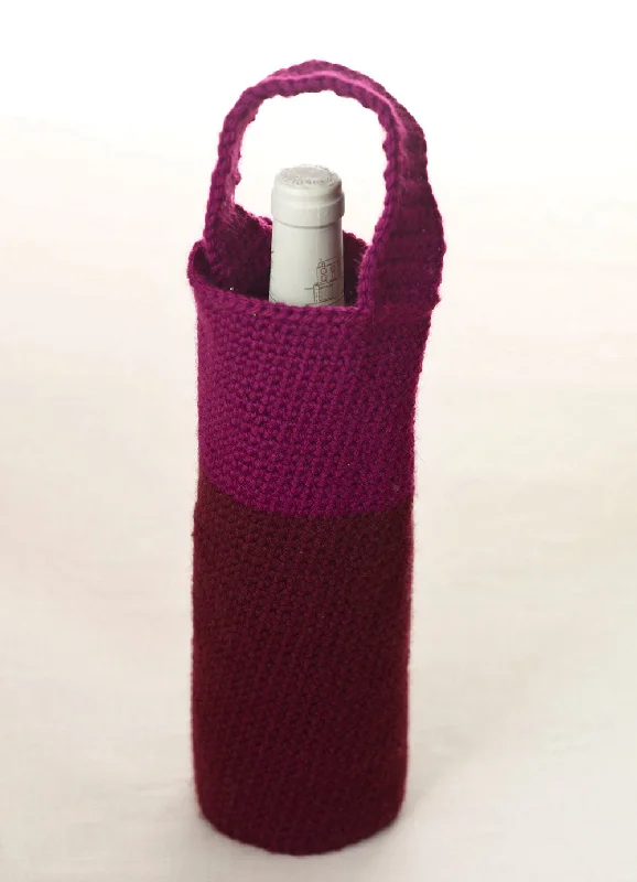 -Anti-scratch scratching board AND cat bed in oneWine Carrier (Crochet)