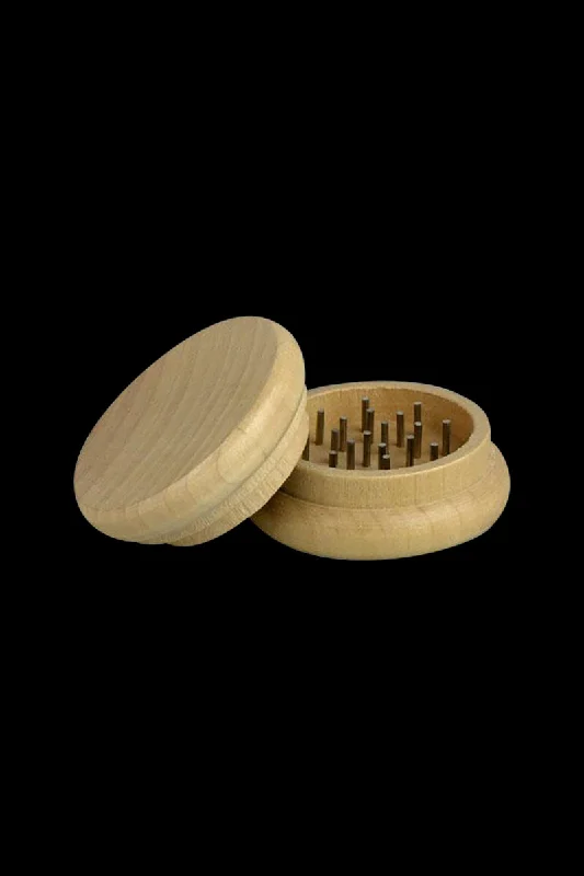Pet ProductsRound 2-Piece Wooden Grinder With Metal Teeth - Bulk 12 Pack