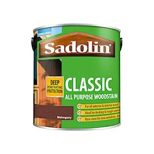 - Parrot climbing and standing wooden frameSadolin Classic Wood Protection Mahogany 2.5Ltr - Parrot climbing and standing wooden frameSadolin Classic Wood Protection Mahogany 2.5Ltr